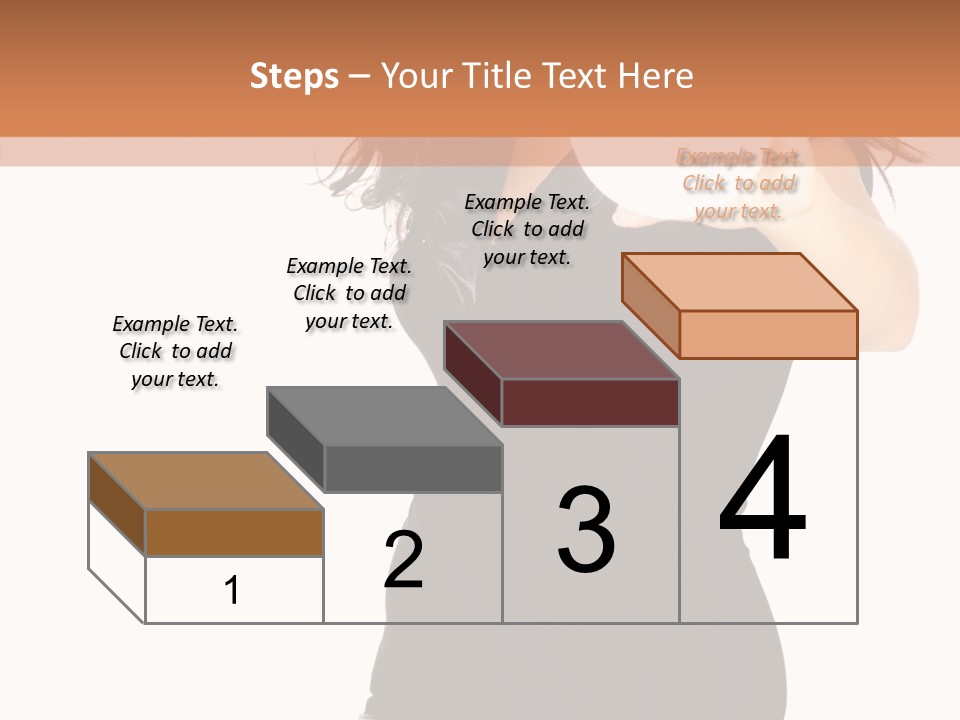 Sexy Portrait Modern PowerPoint Template