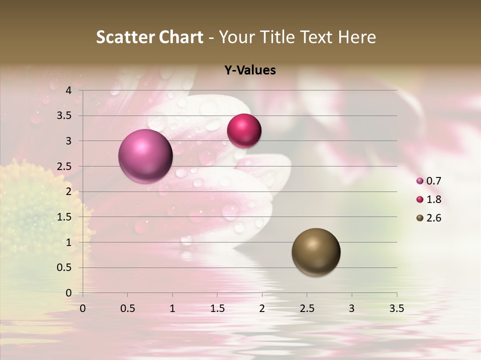 Pretty Blossoming Daisies PowerPoint Template