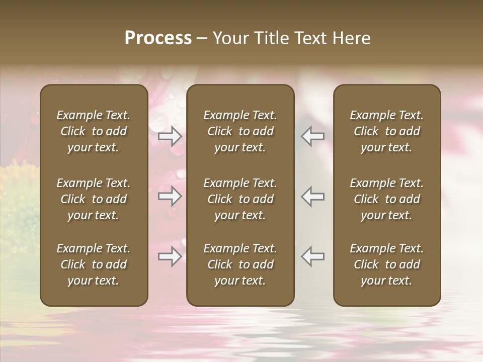 Pretty Blossoming Daisies PowerPoint Template