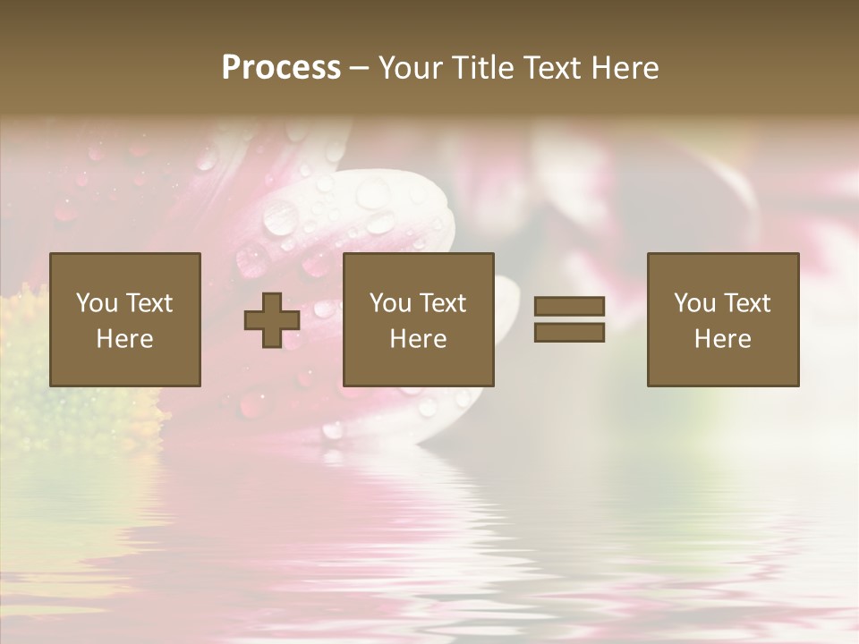 Pretty Blossoming Daisies PowerPoint Template