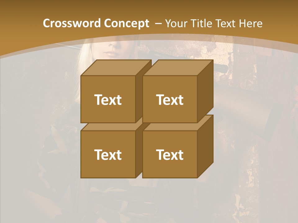 Security Battle Feminism PowerPoint Template