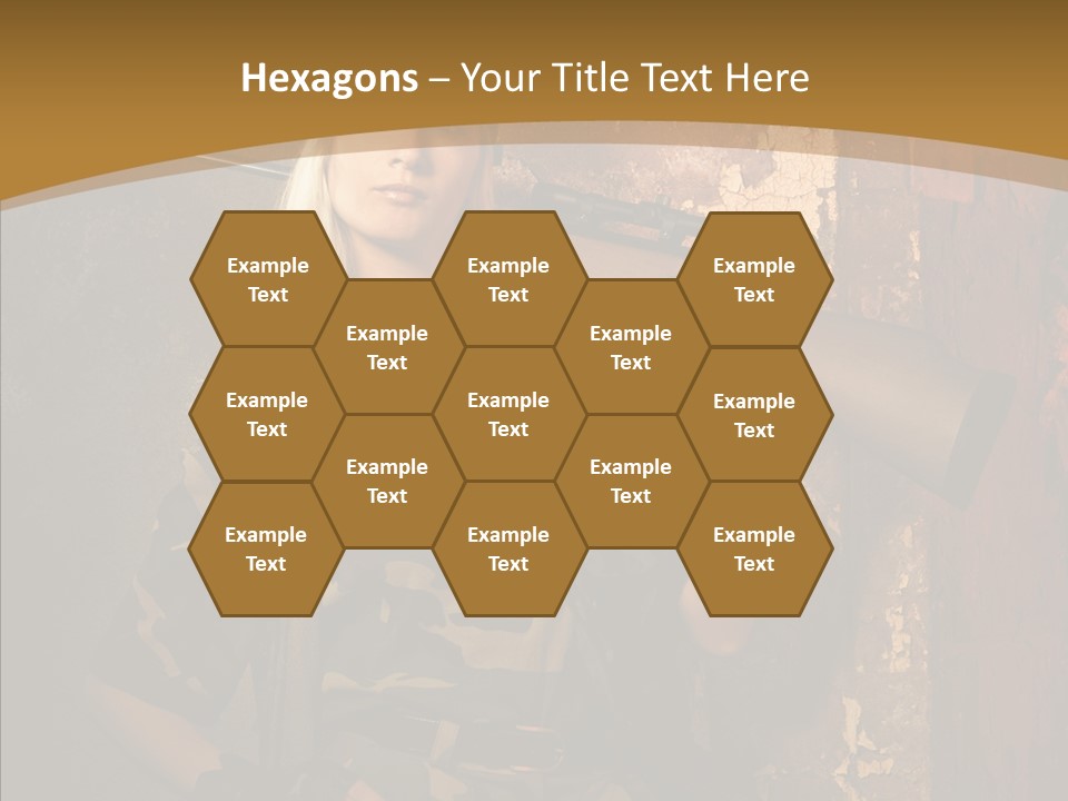 Security Battle Feminism PowerPoint Template