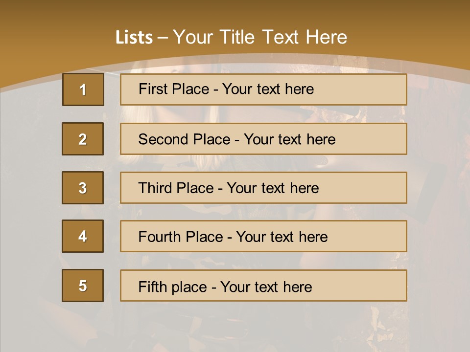 Security Battle Feminism PowerPoint Template