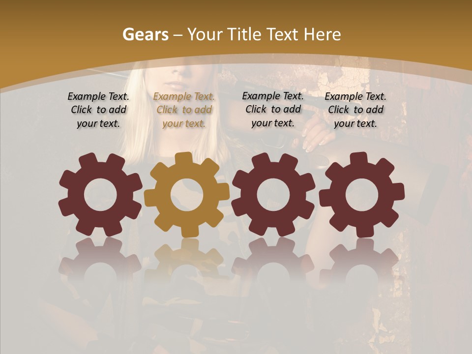 Security Battle Feminism PowerPoint Template