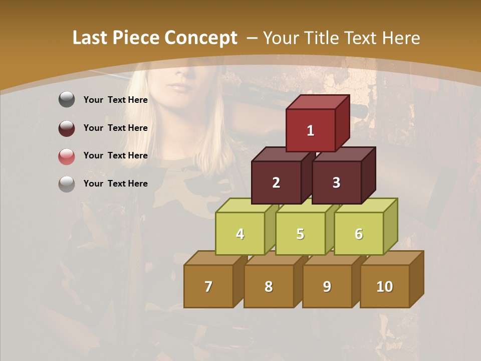 Security Battle Feminism PowerPoint Template