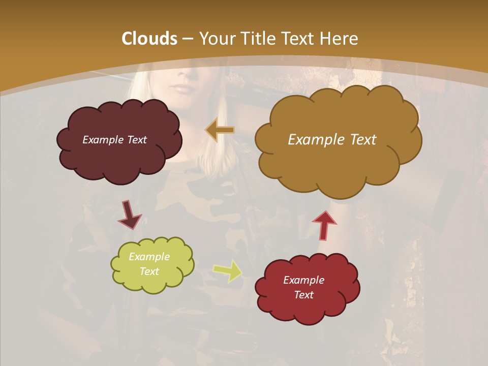 Security Battle Feminism PowerPoint Template