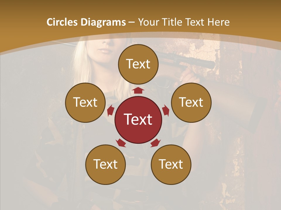 Security Battle Feminism PowerPoint Template