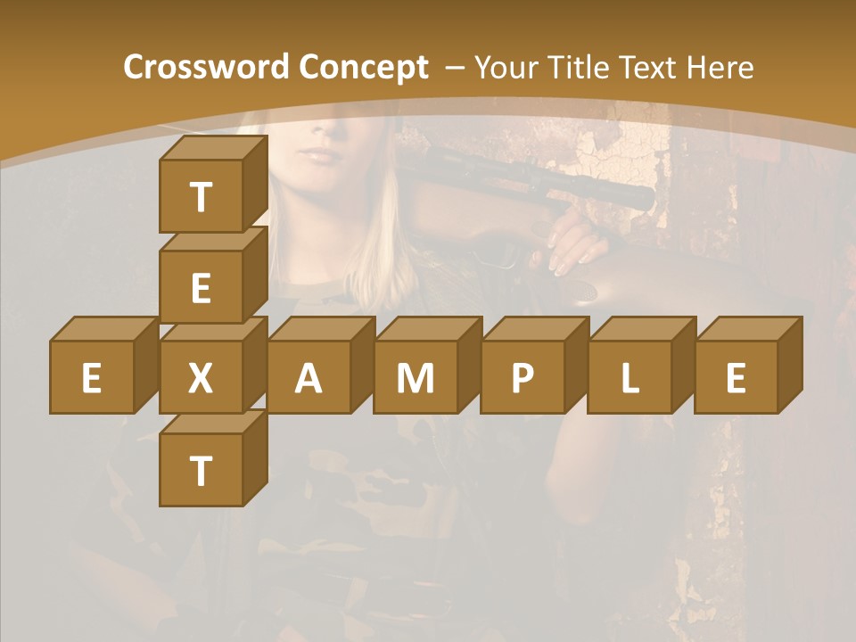 Security Battle Feminism PowerPoint Template