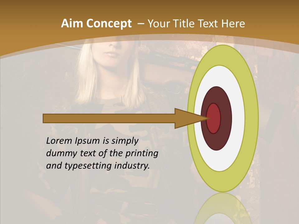 Security Battle Feminism PowerPoint Template