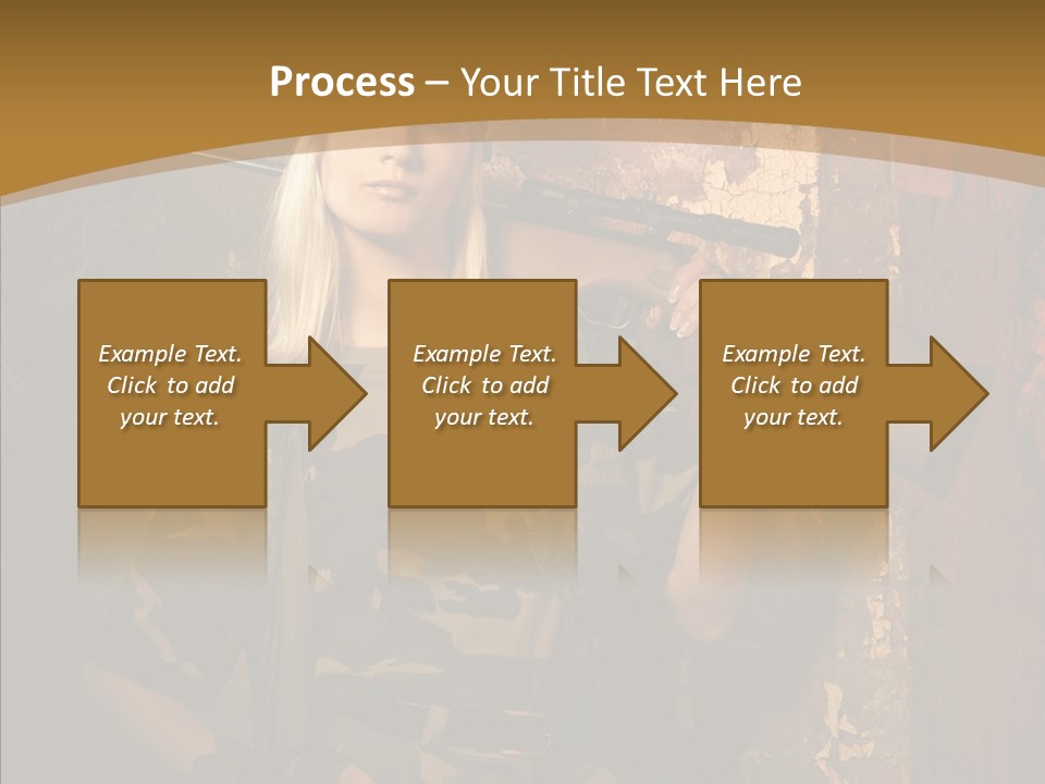 Security Battle Feminism PowerPoint Template
