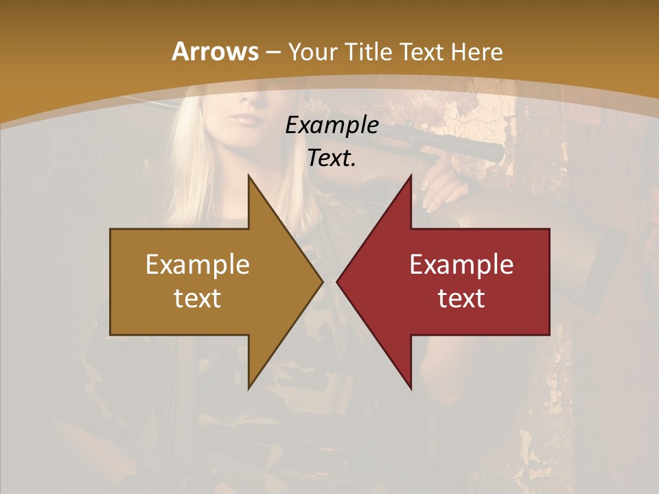 Security Battle Feminism PowerPoint Template