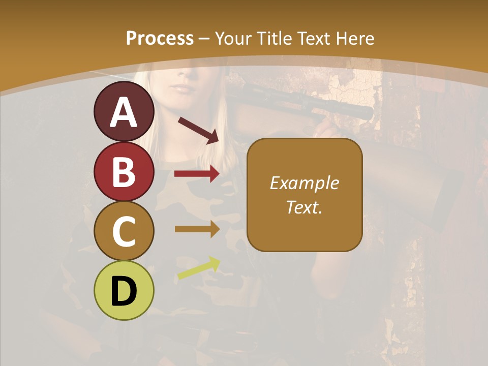 Security Battle Feminism PowerPoint Template