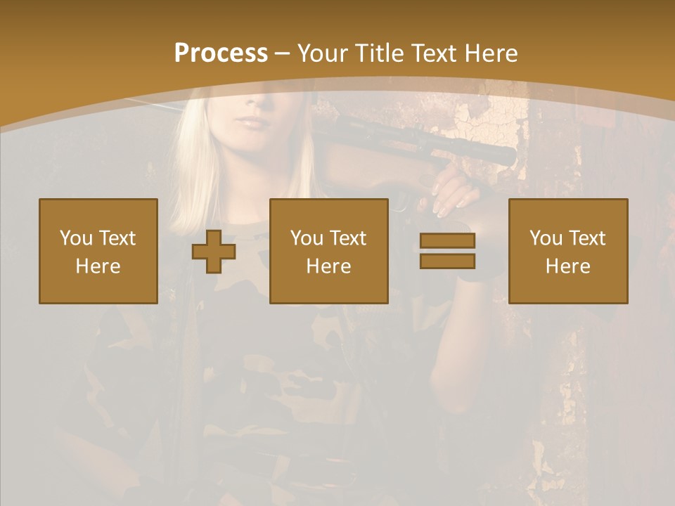 Security Battle Feminism PowerPoint Template