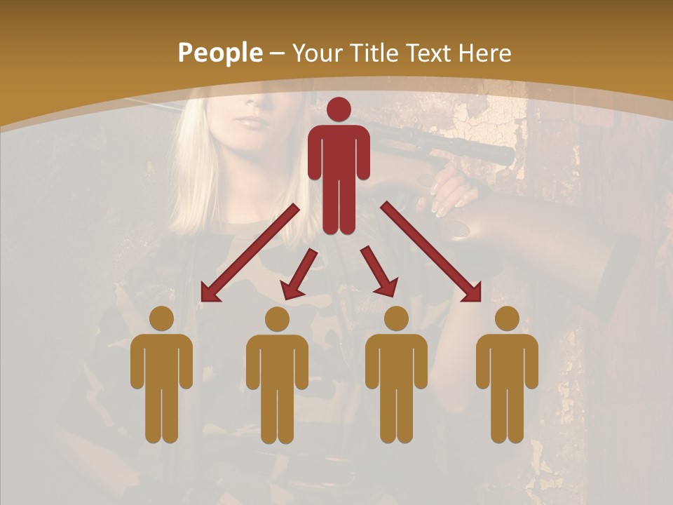 Security Battle Feminism PowerPoint Template