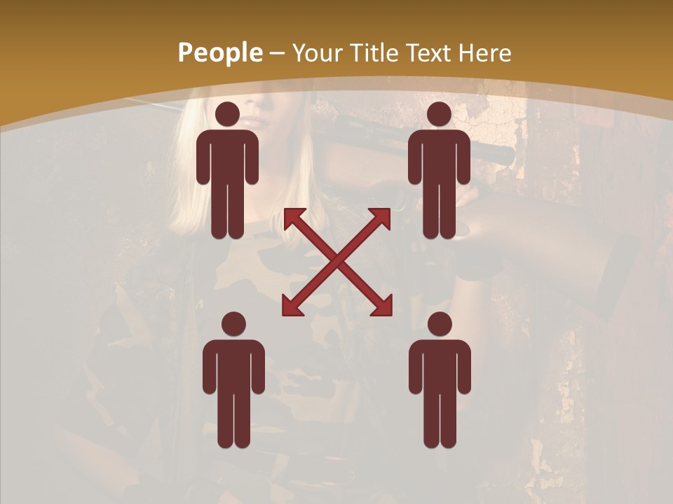 Security Battle Feminism PowerPoint Template