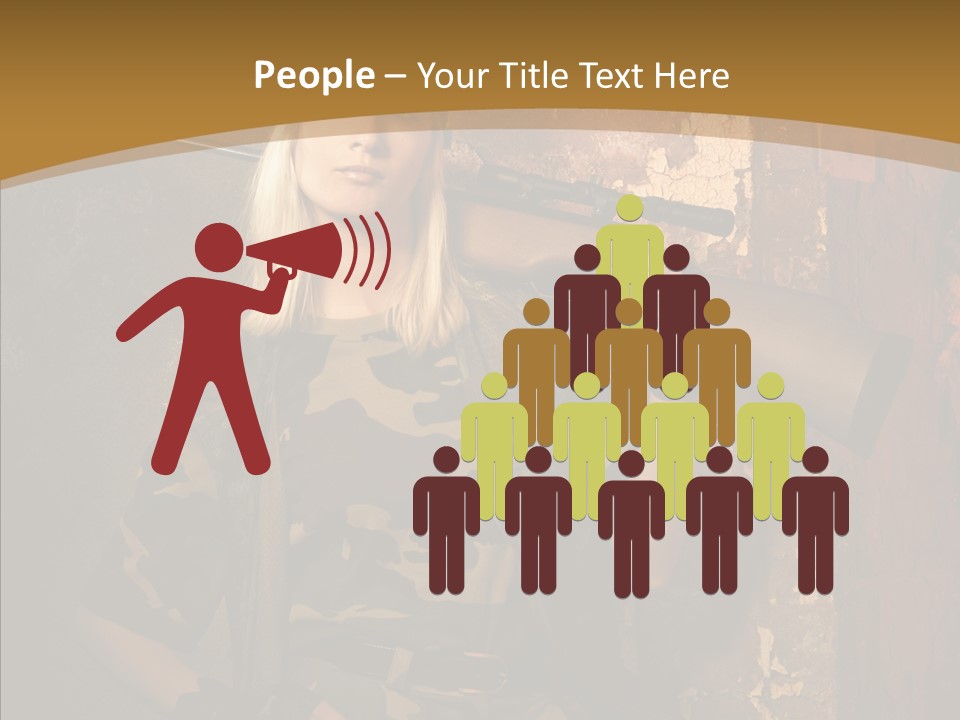 Security Battle Feminism PowerPoint Template