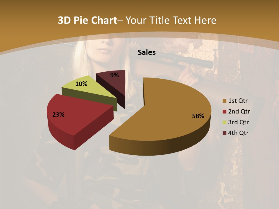 Security Battle Feminism PowerPoint Template