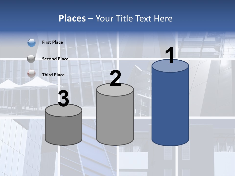 Windows Blue Tint PowerPoint Template