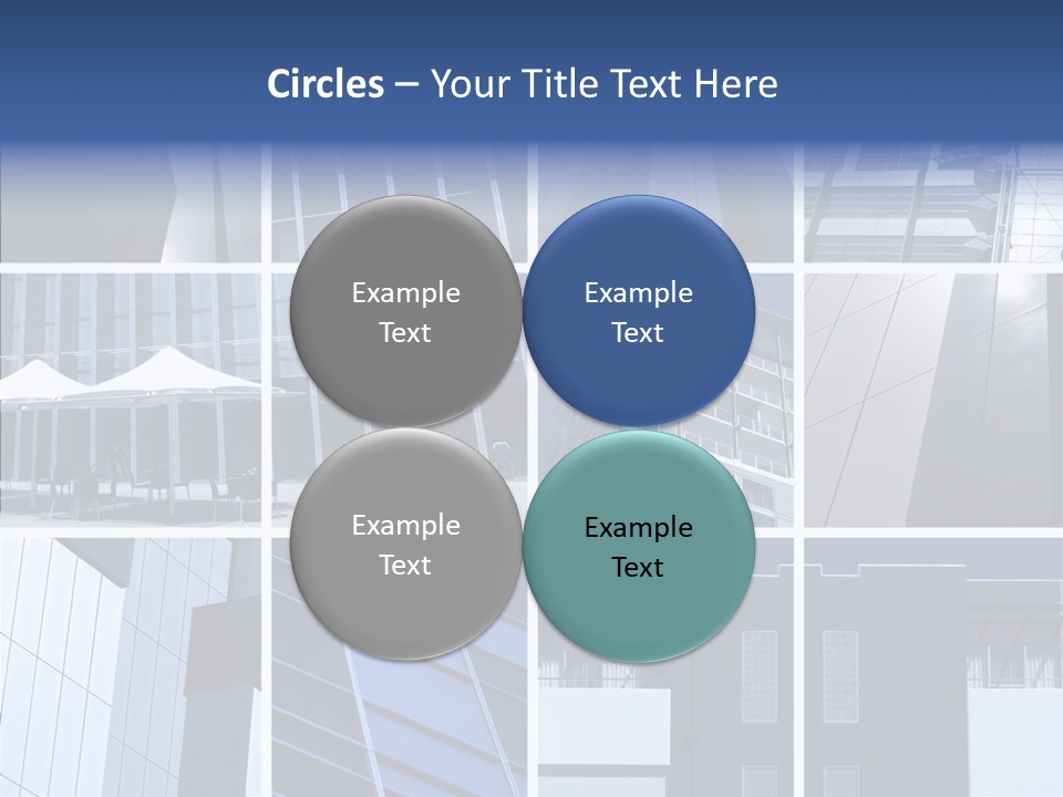 Windows Blue Tint PowerPoint Template