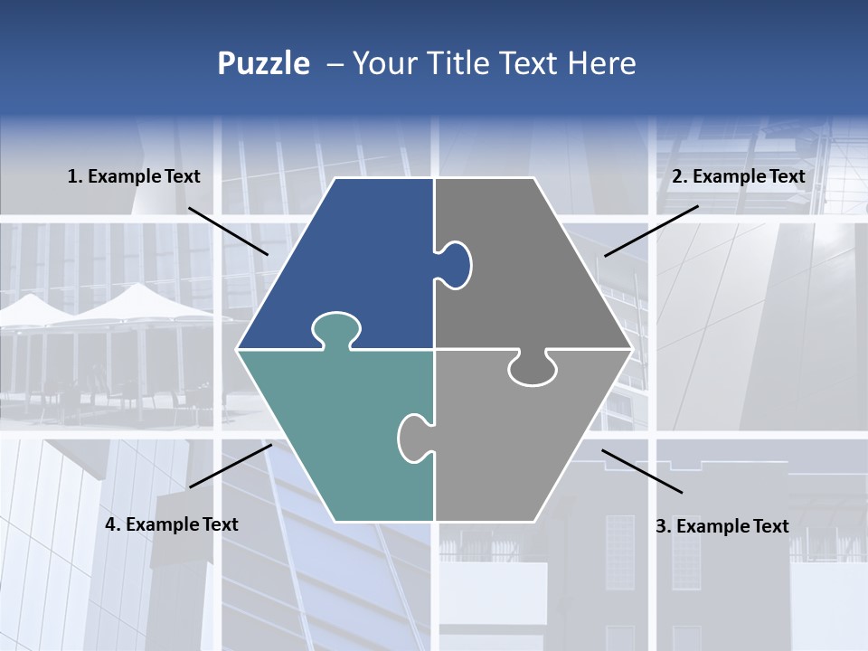 Windows Blue Tint PowerPoint Template