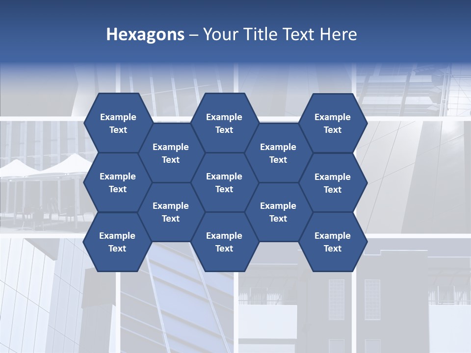Windows Blue Tint PowerPoint Template