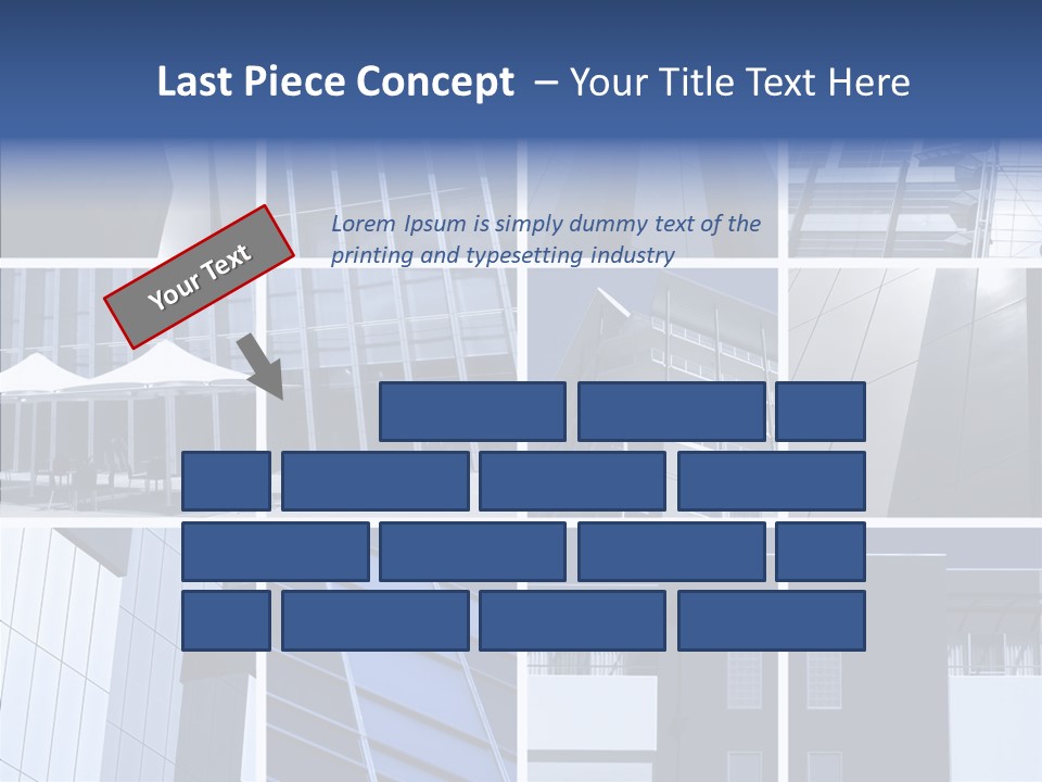 Windows Blue Tint PowerPoint Template