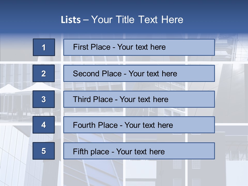 Windows Blue Tint PowerPoint Template