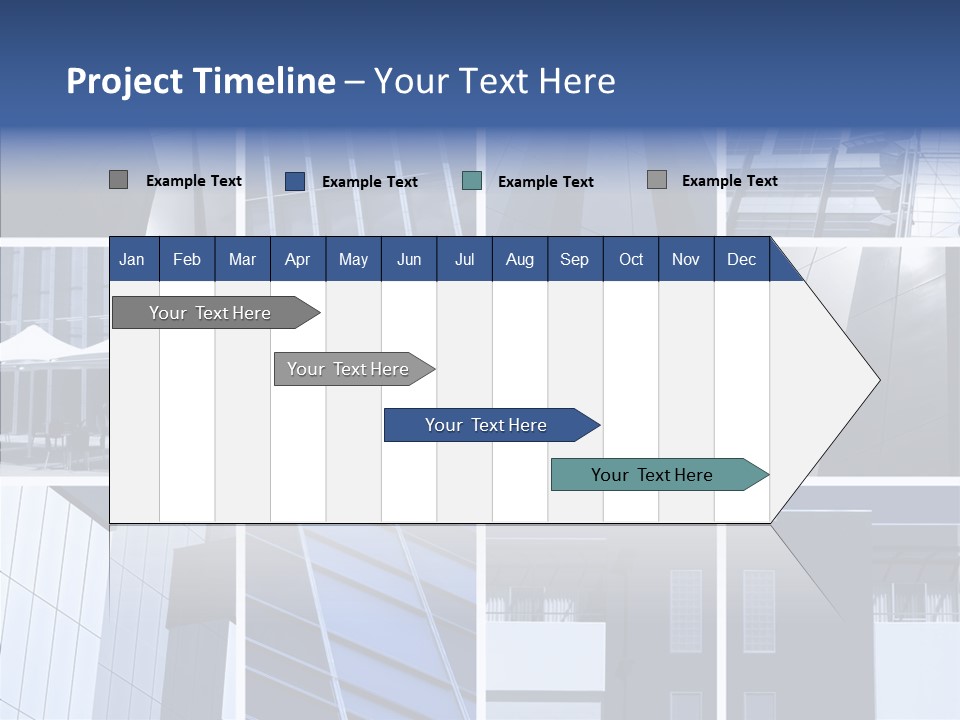 Windows Blue Tint PowerPoint Template