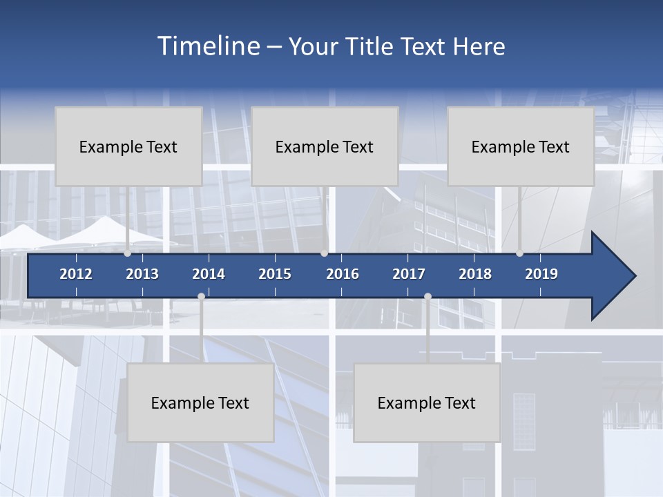 Windows Blue Tint PowerPoint Template