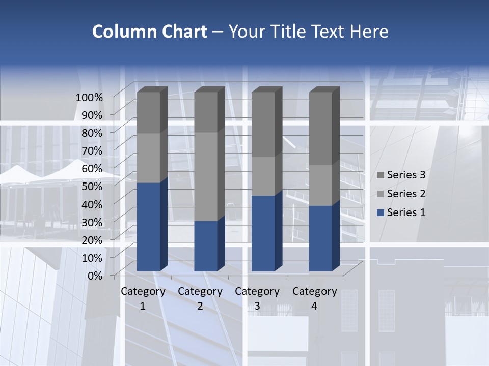Windows Blue Tint PowerPoint Template