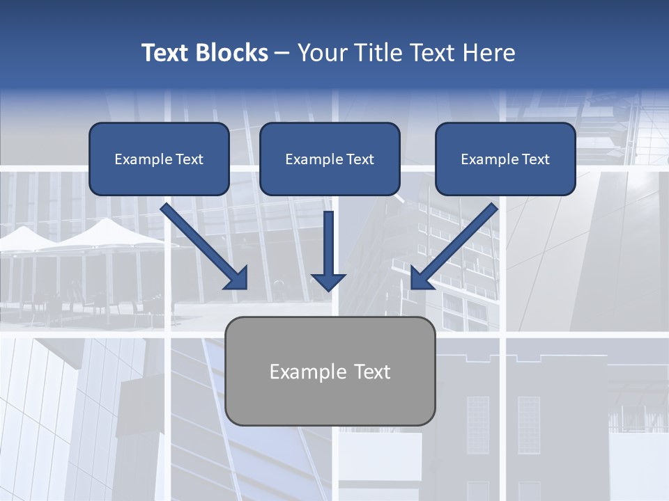 Windows Blue Tint PowerPoint Template