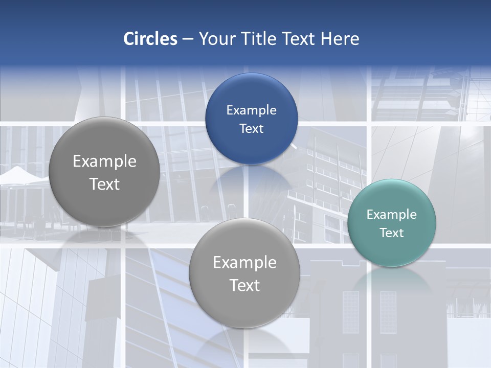Windows Blue Tint PowerPoint Template