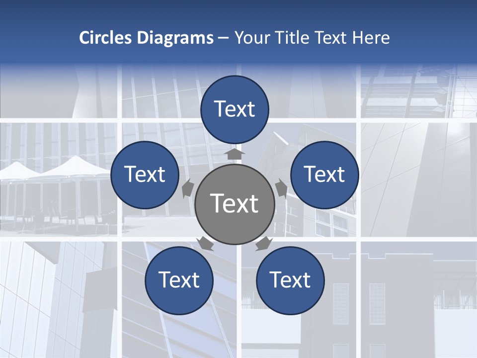 Windows Blue Tint PowerPoint Template