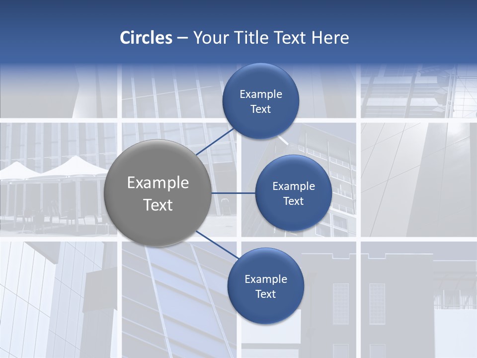 Windows Blue Tint PowerPoint Template