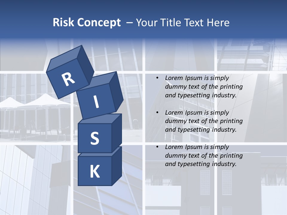 Windows Blue Tint PowerPoint Template