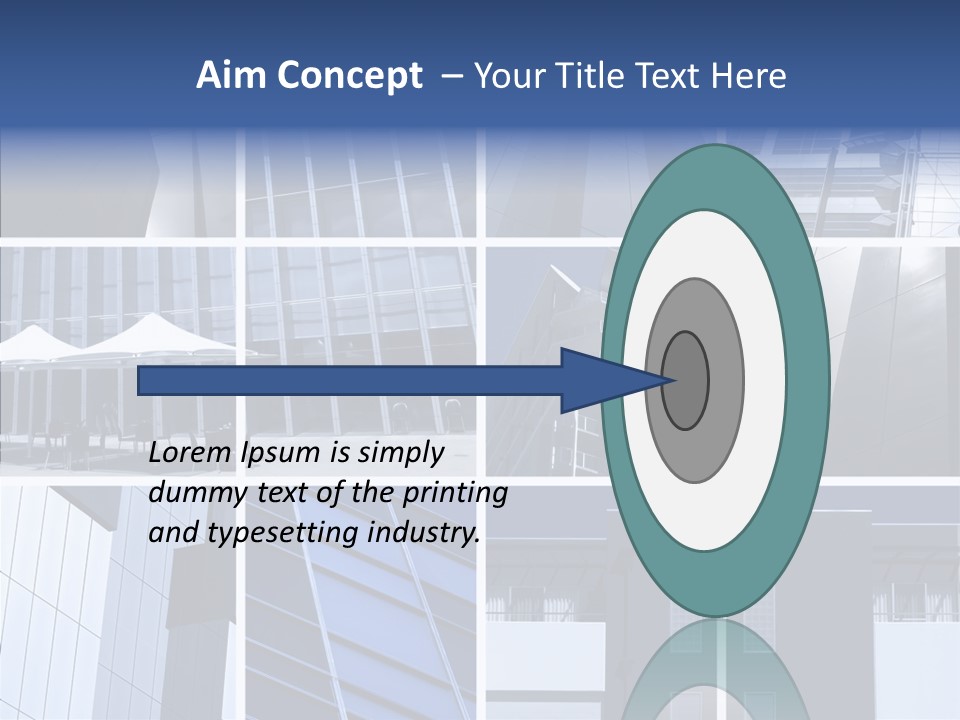 Windows Blue Tint PowerPoint Template