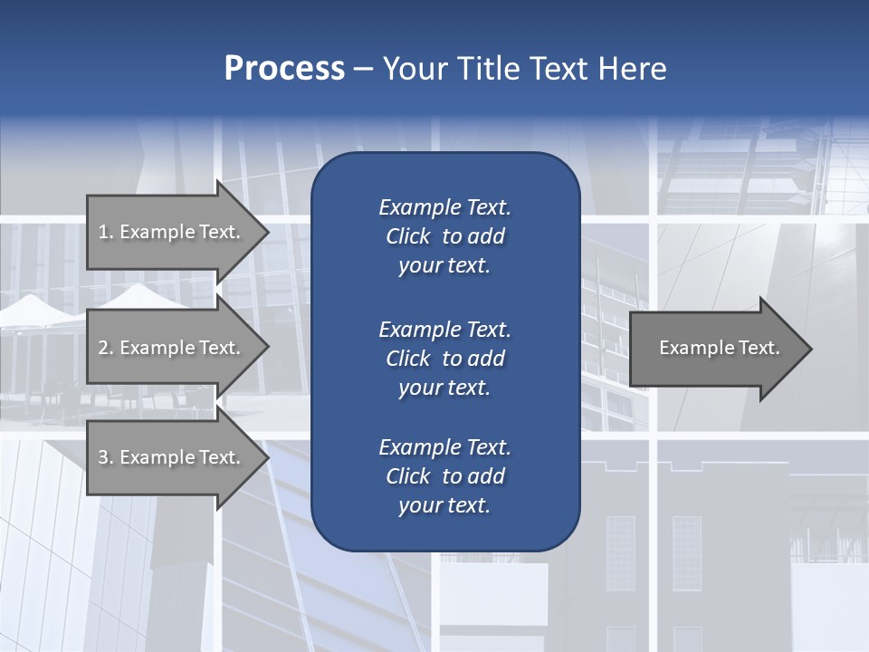 Windows Blue Tint PowerPoint Template