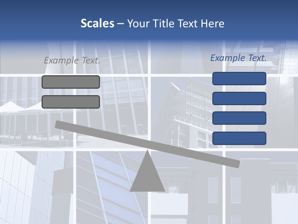Windows Blue Tint PowerPoint Template
