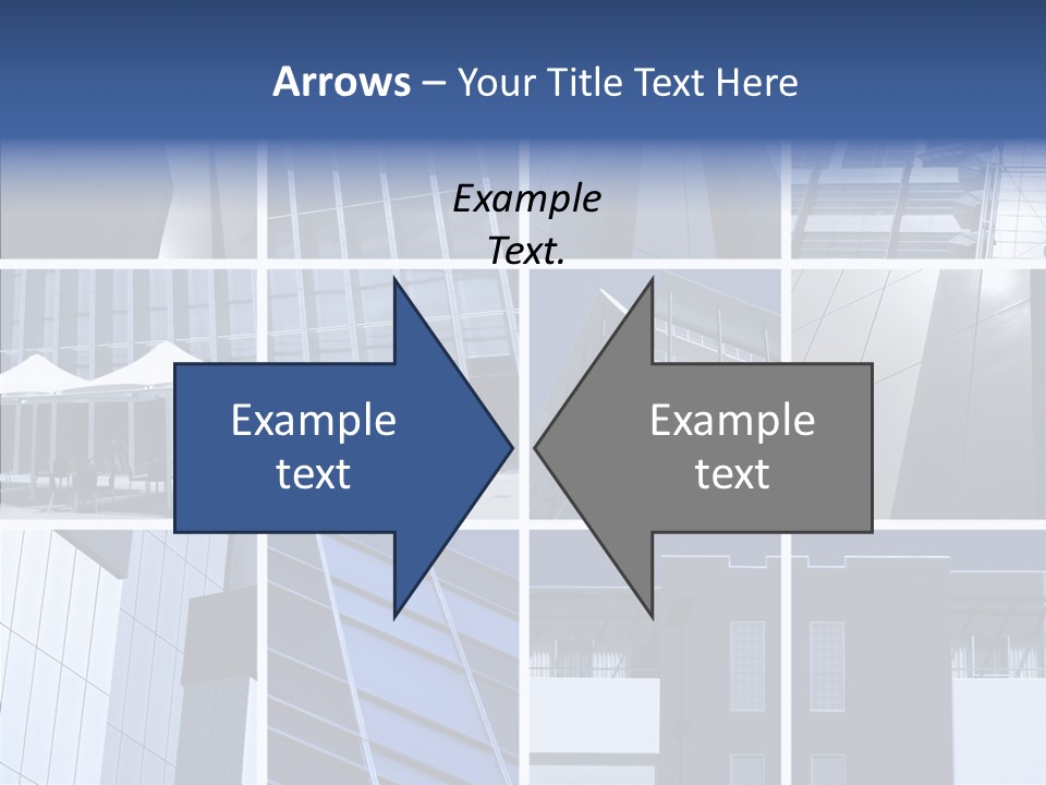 Windows Blue Tint PowerPoint Template