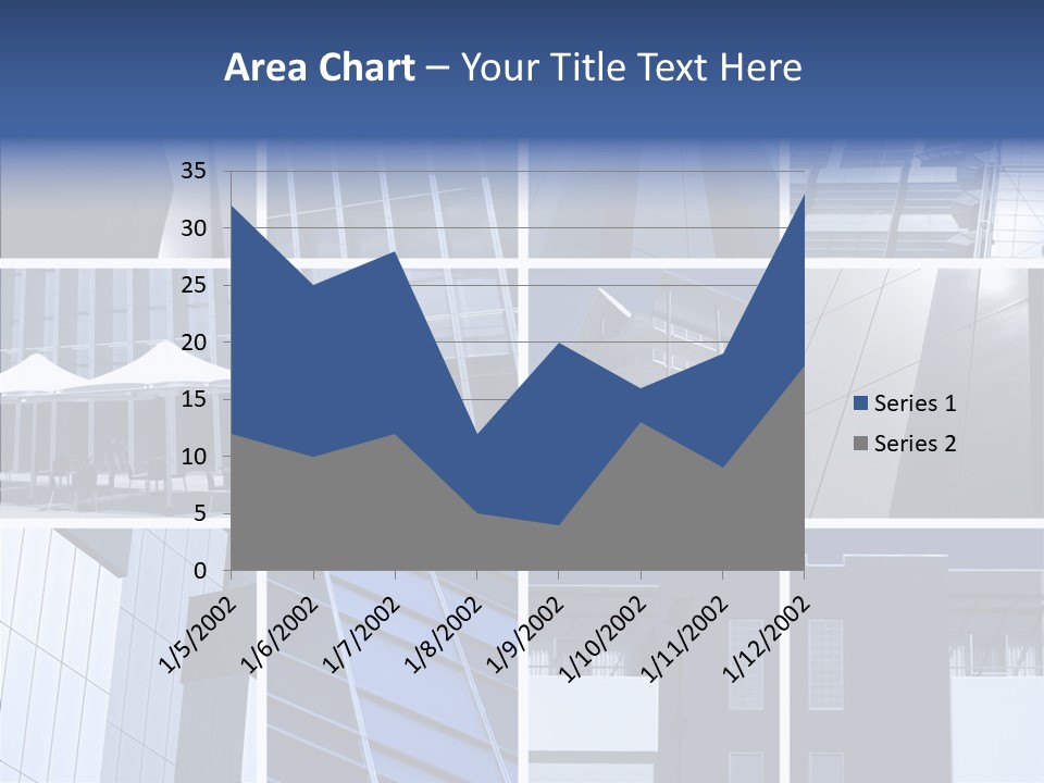 Windows Blue Tint PowerPoint Template