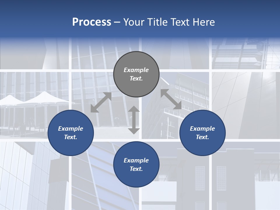 Windows Blue Tint PowerPoint Template