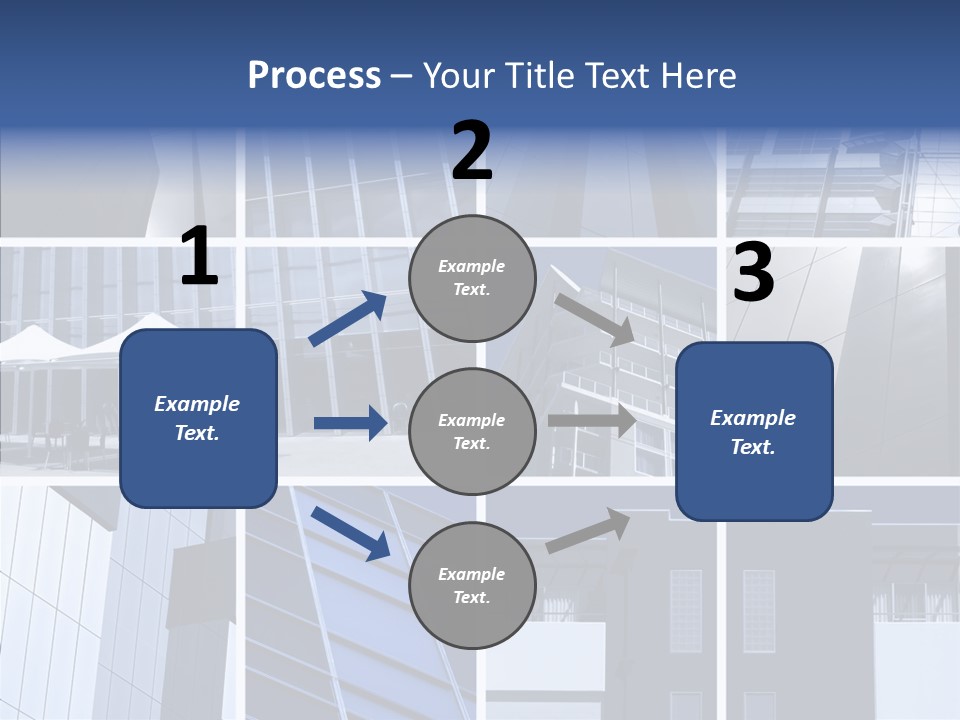 Windows Blue Tint PowerPoint Template
