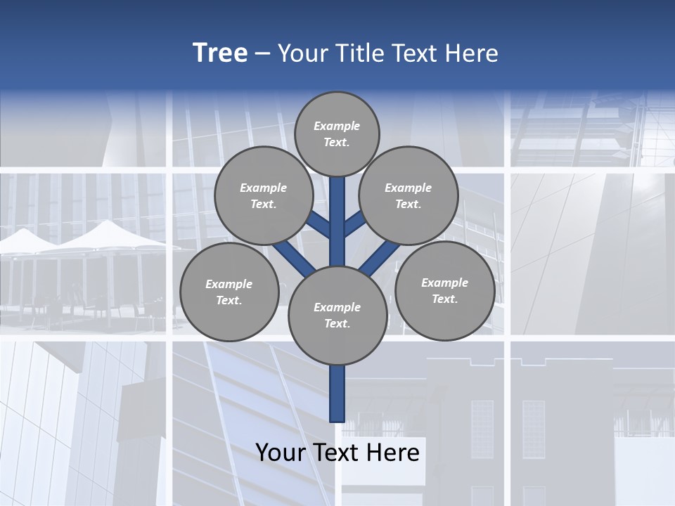 Windows Blue Tint PowerPoint Template