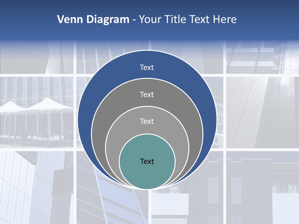 Windows Blue Tint PowerPoint Template