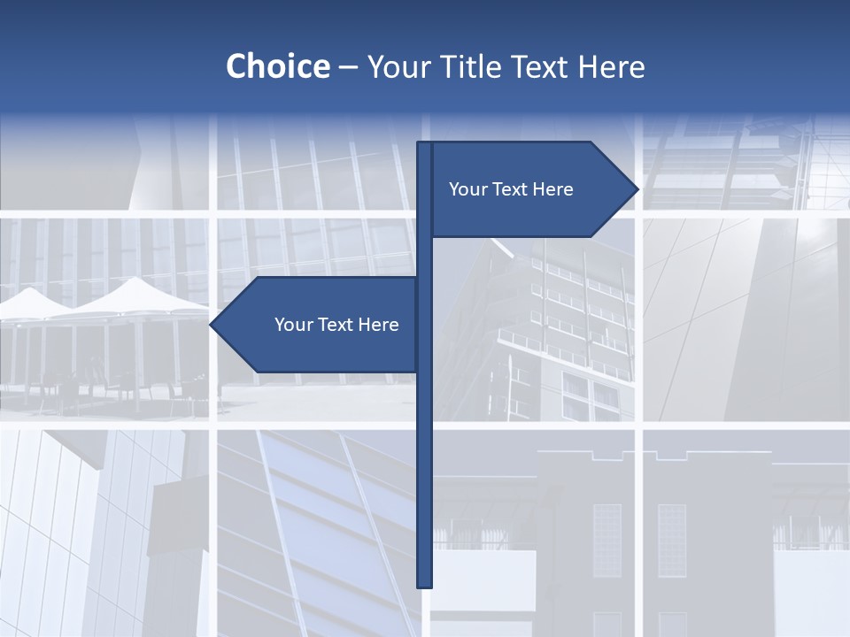 Windows Blue Tint PowerPoint Template