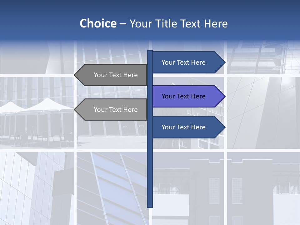 Windows Blue Tint PowerPoint Template