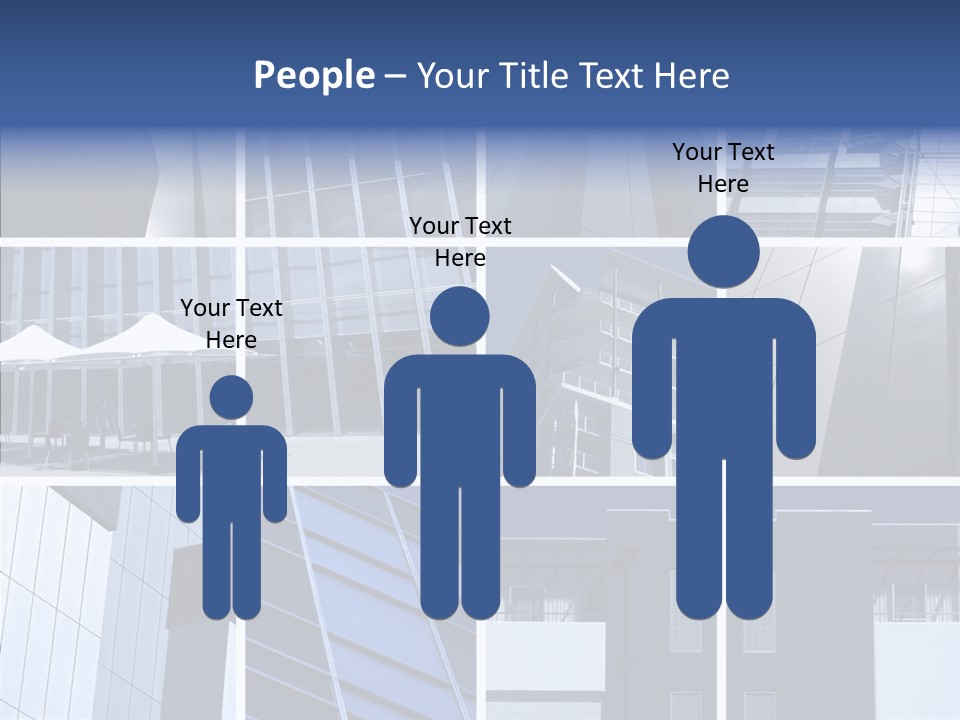 Windows Blue Tint PowerPoint Template