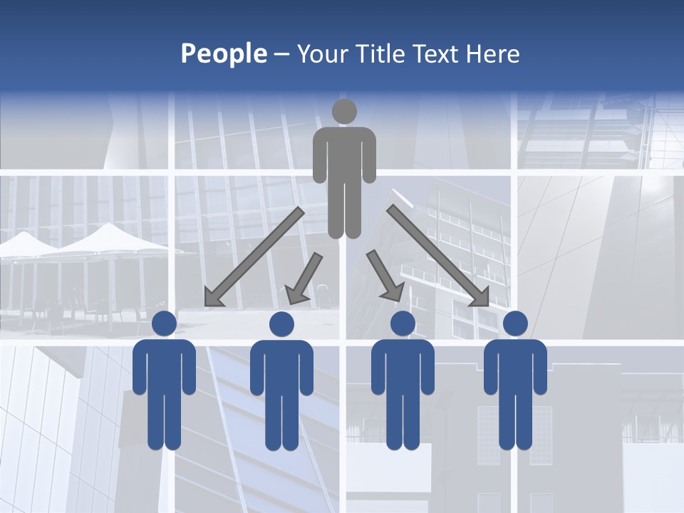 Windows Blue Tint PowerPoint Template