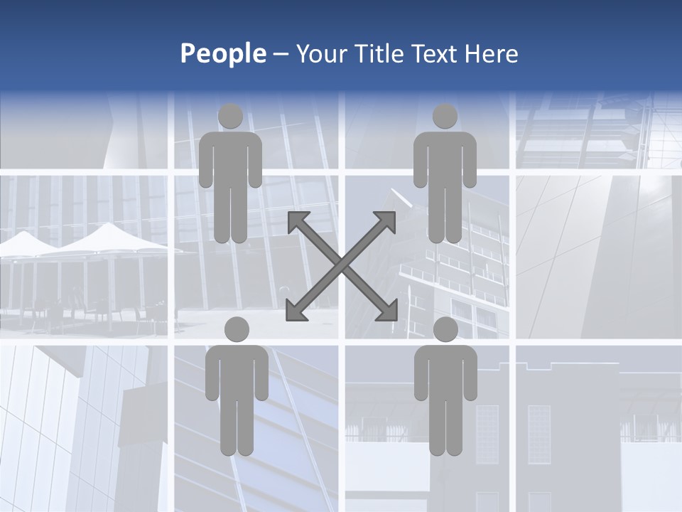 Windows Blue Tint PowerPoint Template