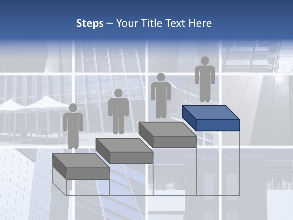 Windows Blue Tint PowerPoint Template